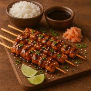 Chicken Teriyaki Skewers