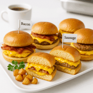 Assorted Hot Breakfast Sandwiches