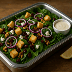 Spinach Salad Half Tray