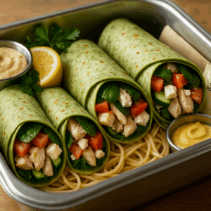 Greek Chicken Wrap