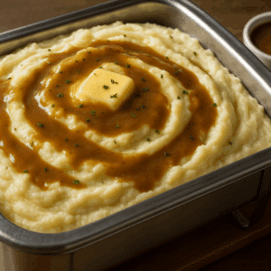 Mashed Potatoes w/ Gravy
