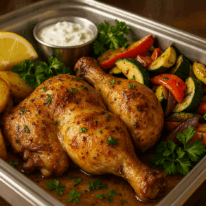 Roasted Greek Chicken Package